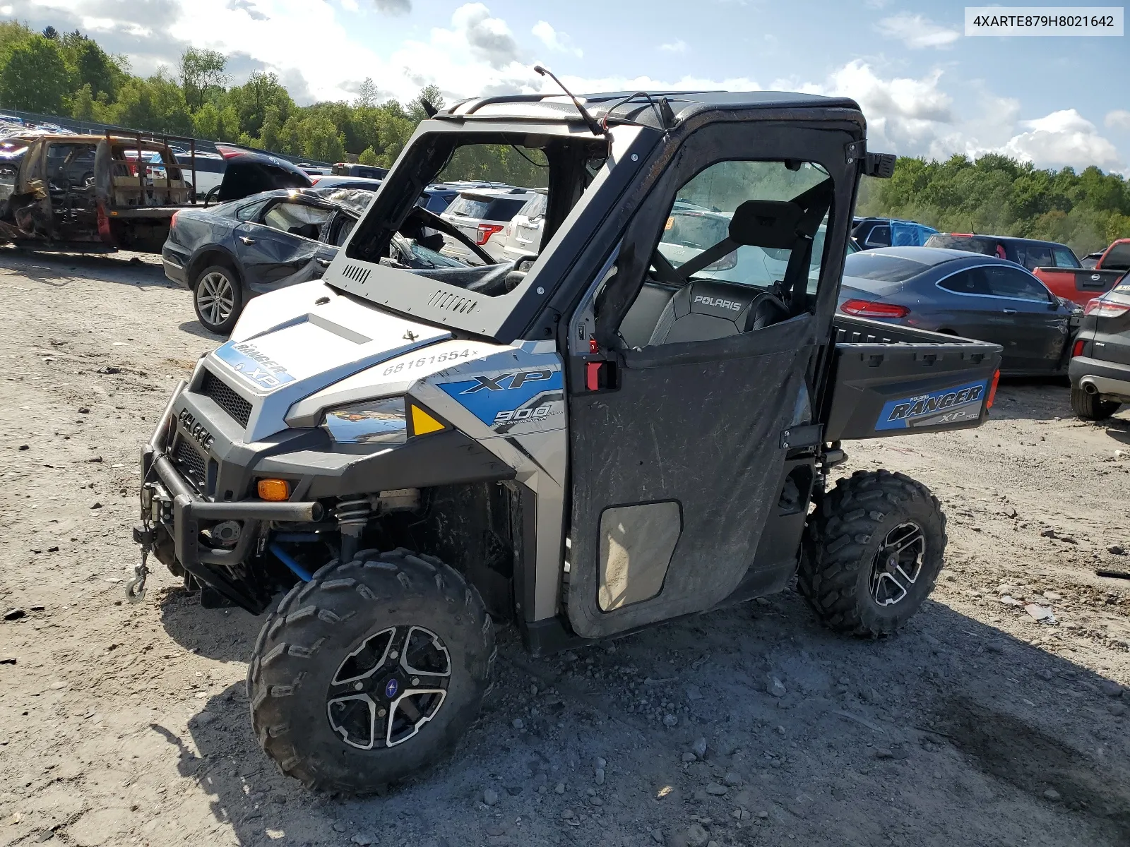 2017 Polaris Ranger Xp 900 Eps VIN: 4XARTE879H8021642 Lot: 68161654