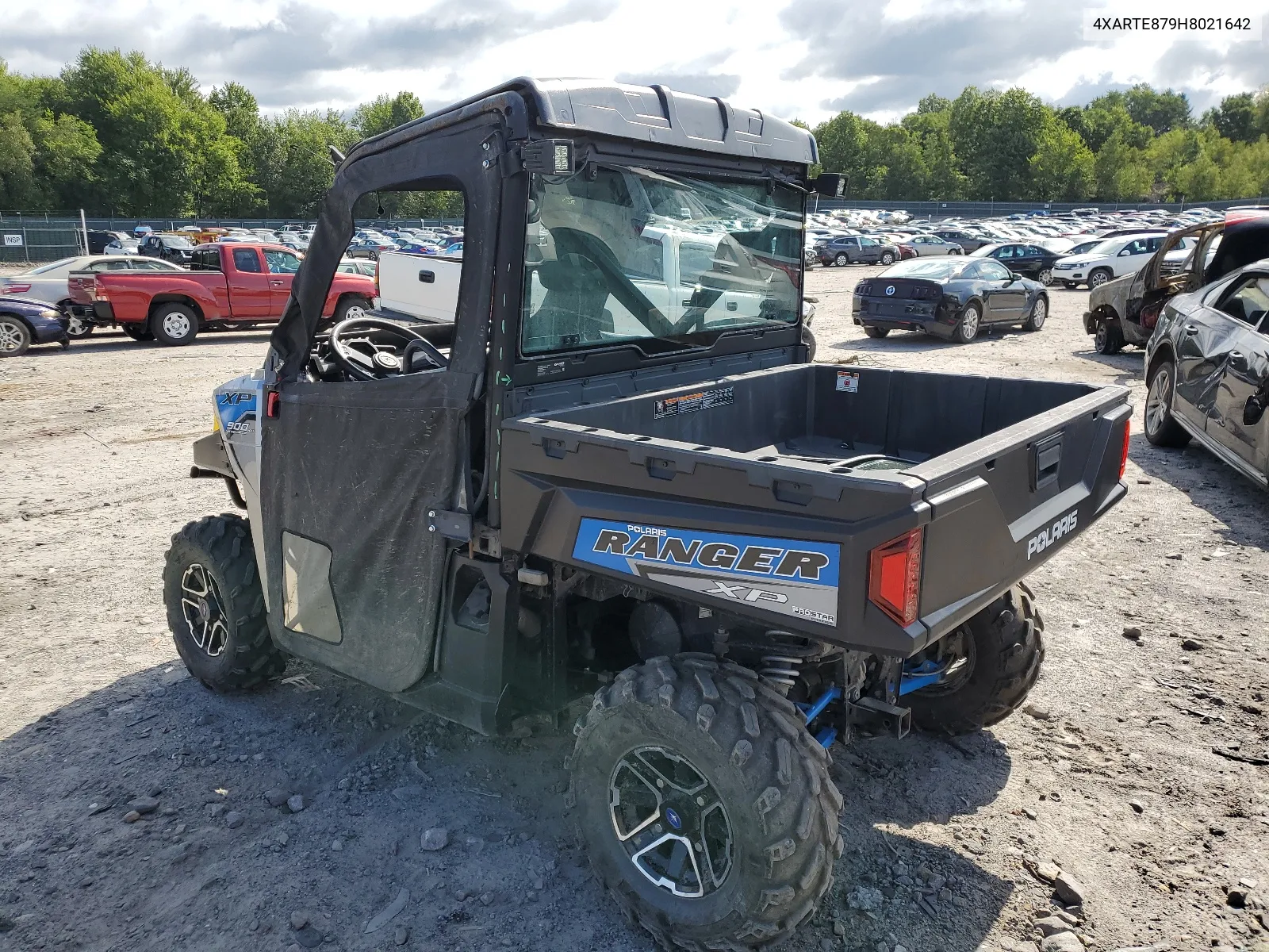 2017 Polaris Ranger Xp 900 Eps VIN: 4XARTE879H8021642 Lot: 68161654