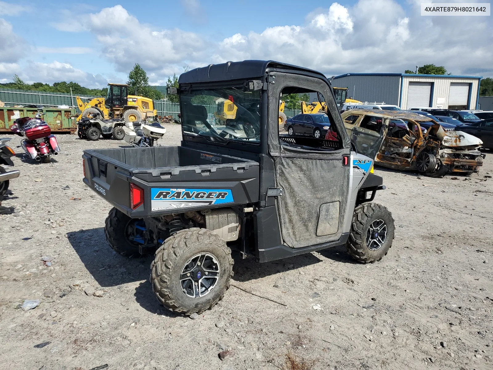 2017 Polaris Ranger Xp 900 Eps VIN: 4XARTE879H8021642 Lot: 68161654