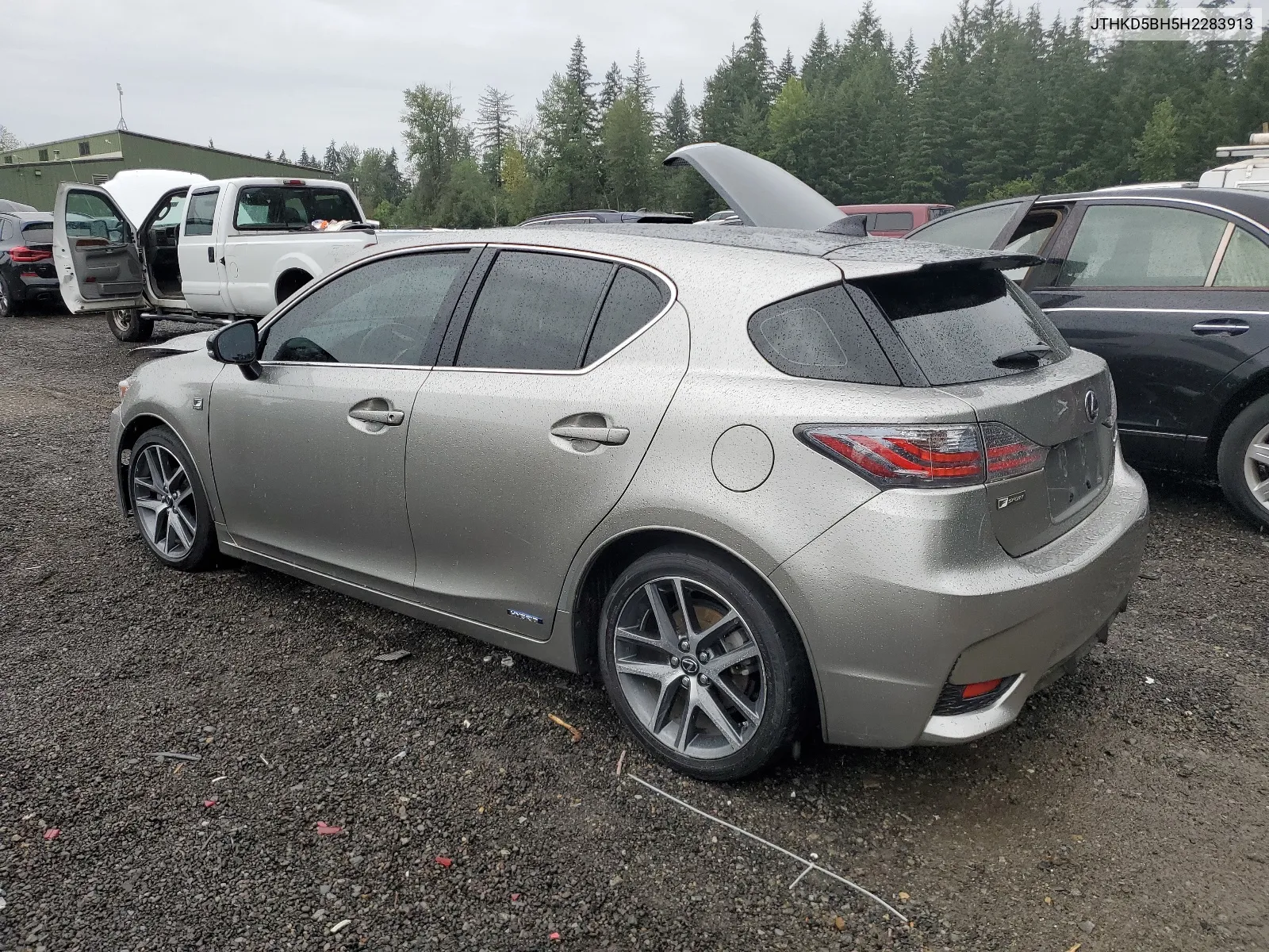 2017 Lexus Ct 200 VIN: JTHKD5BH5H2283913 Lot: 68249524