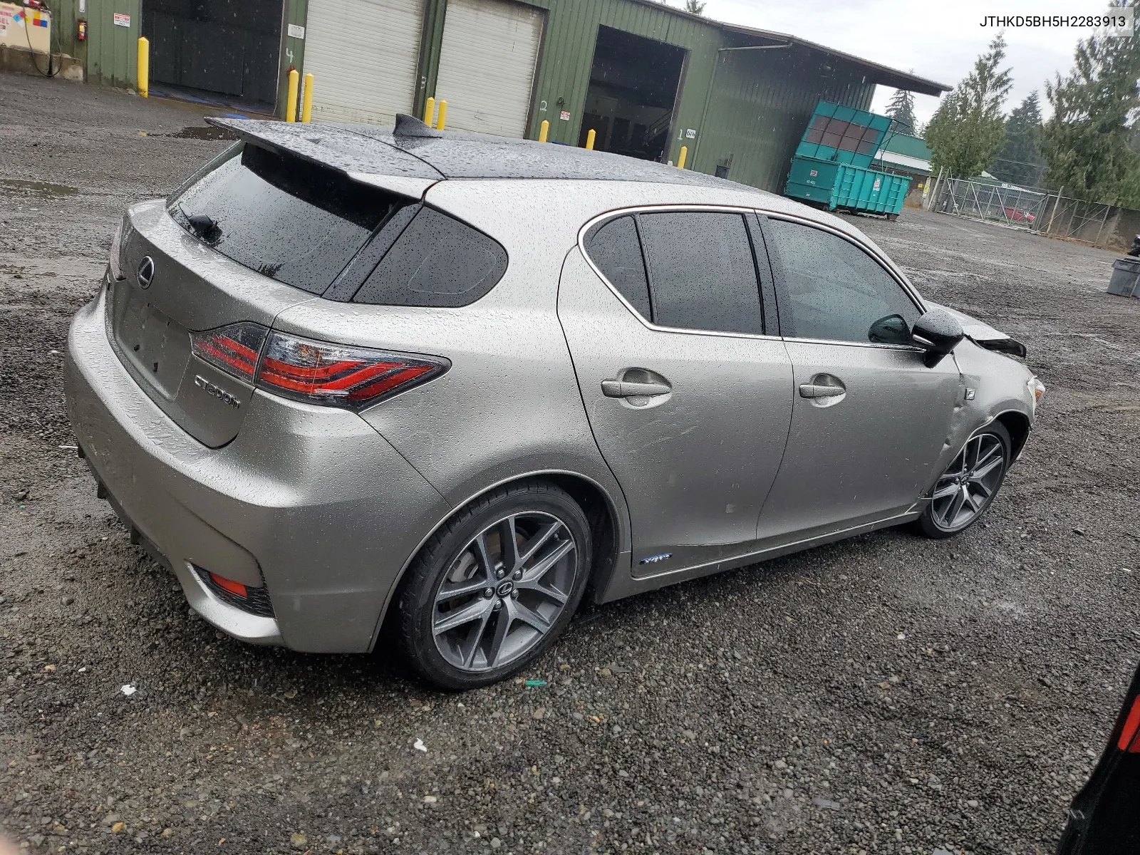 2017 Lexus Ct 200 VIN: JTHKD5BH5H2283913 Lot: 68249524