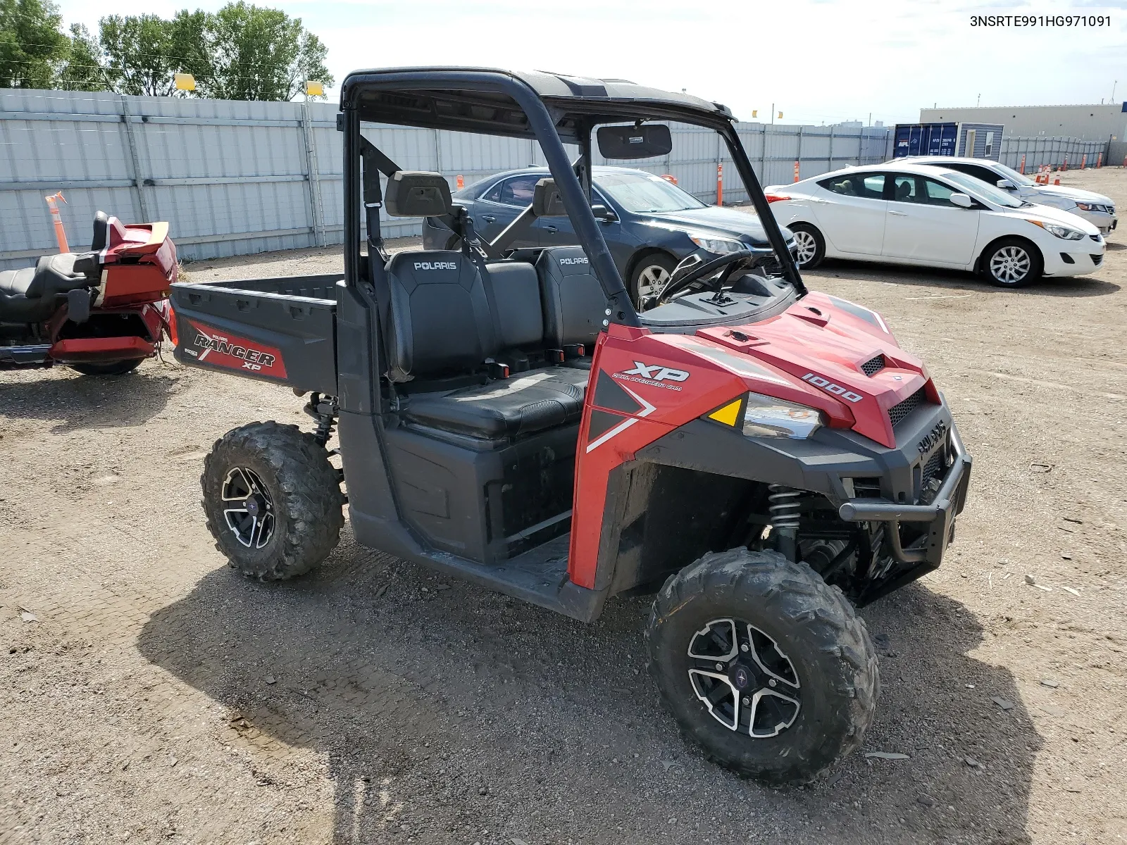 2017 Polaris Ranger Xp 1000 Eps VIN: 3NSRTE991HG971091 Lot: 68453104