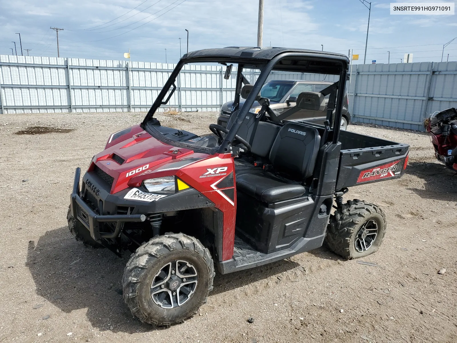 2017 Polaris Ranger Xp 1000 Eps VIN: 3NSRTE991HG971091 Lot: 68453104