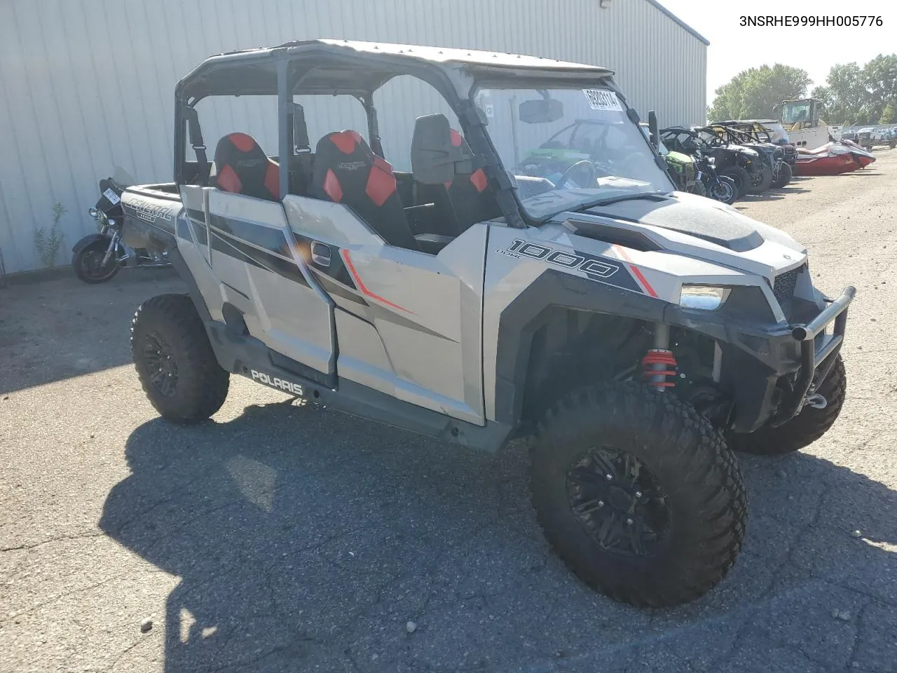 2017 Polaris General 4 1000 Eps VIN: 3NSRHE999HH005776 Lot: 69203114