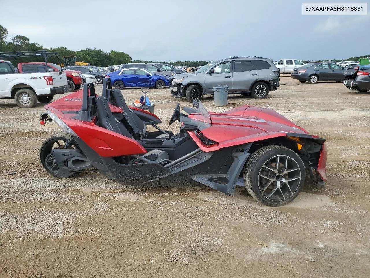 2017 Polaris Slingshot Sl VIN: 57XAAPFA8H8118831 Lot: 69449154