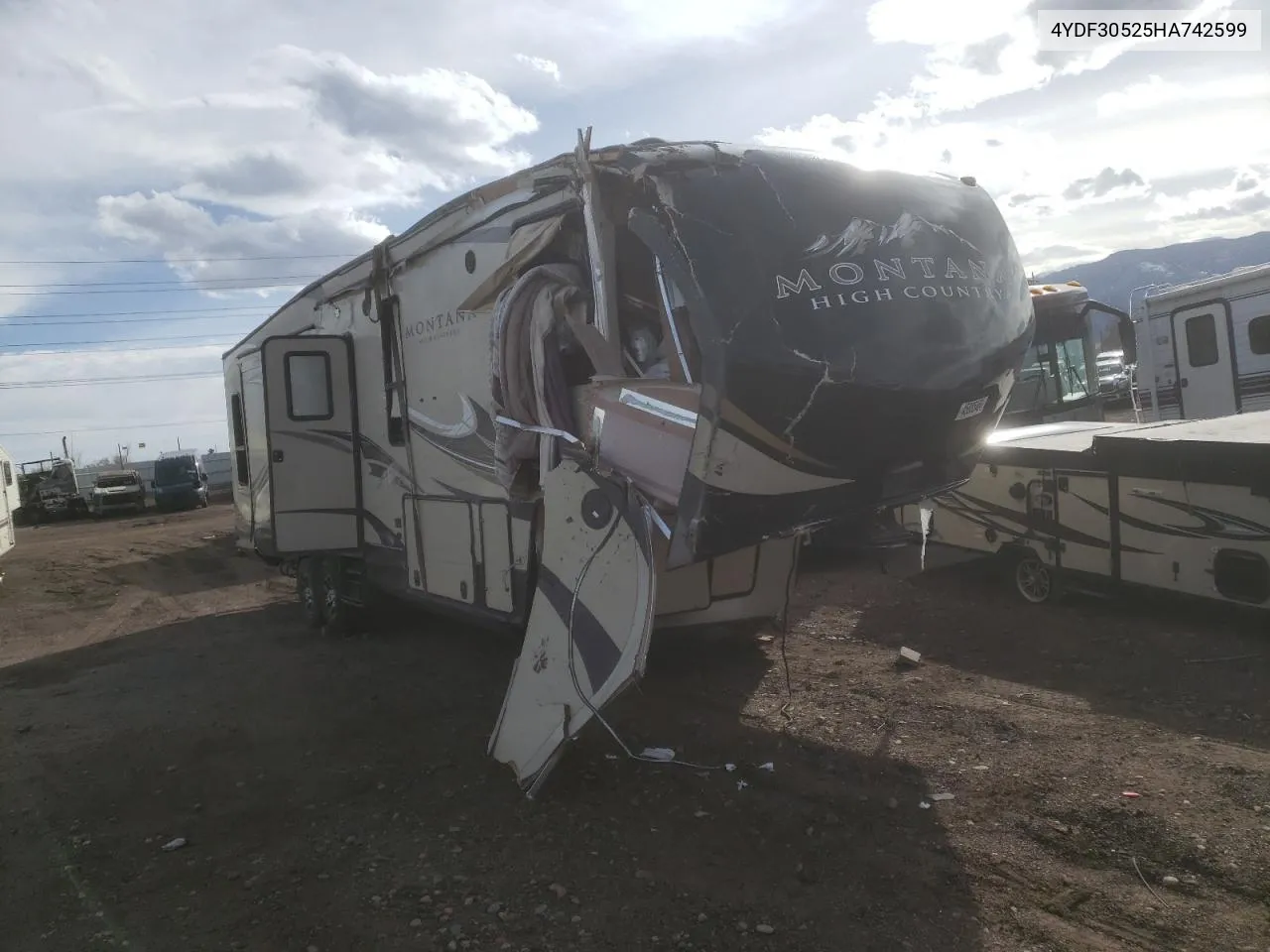 2017 Keystone Montana VIN: 4YDF30525HA742599 Lot: 69870824