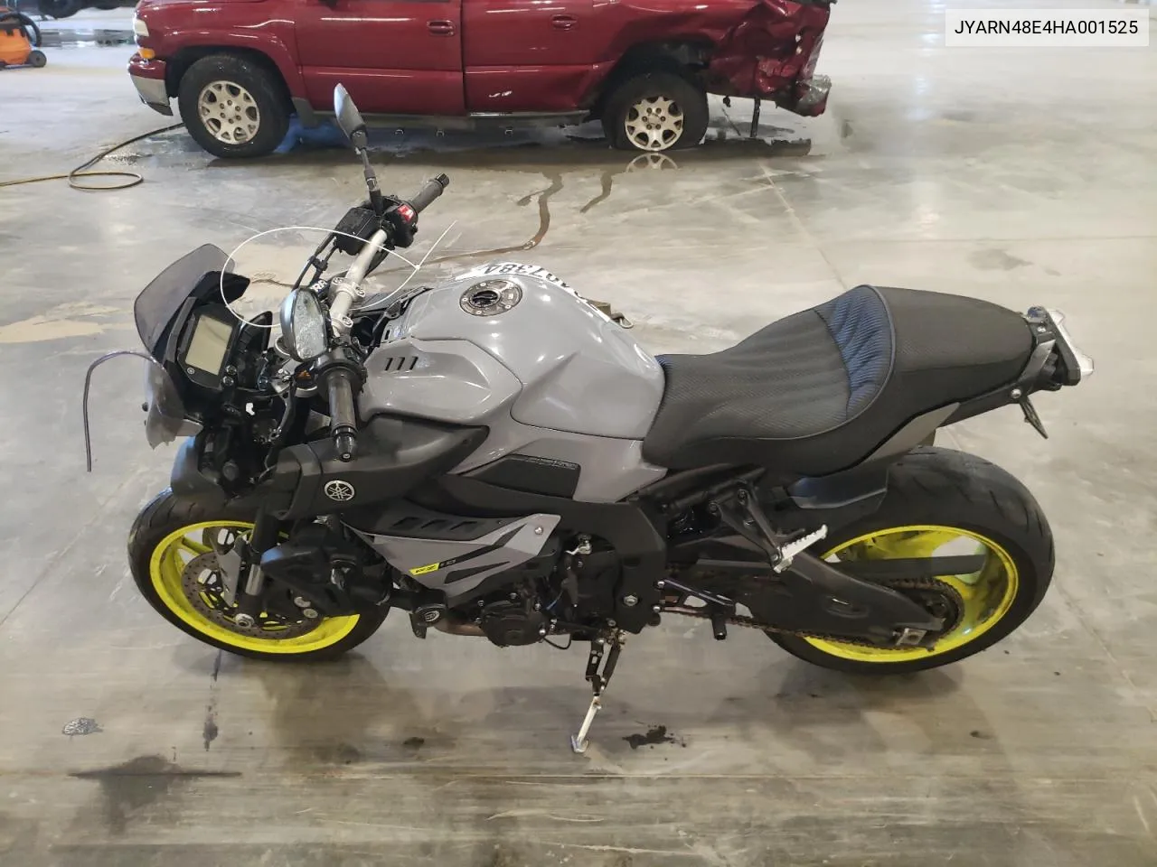 2017 Yamaha Fz10 VIN: JYARN48E4HA001525 Lot: 70407384