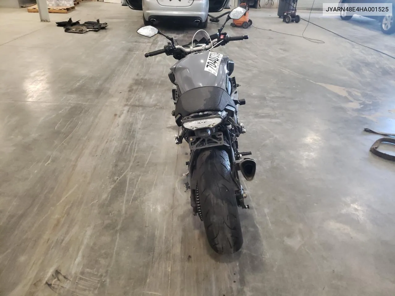 2017 Yamaha Fz10 VIN: JYARN48E4HA001525 Lot: 70407384