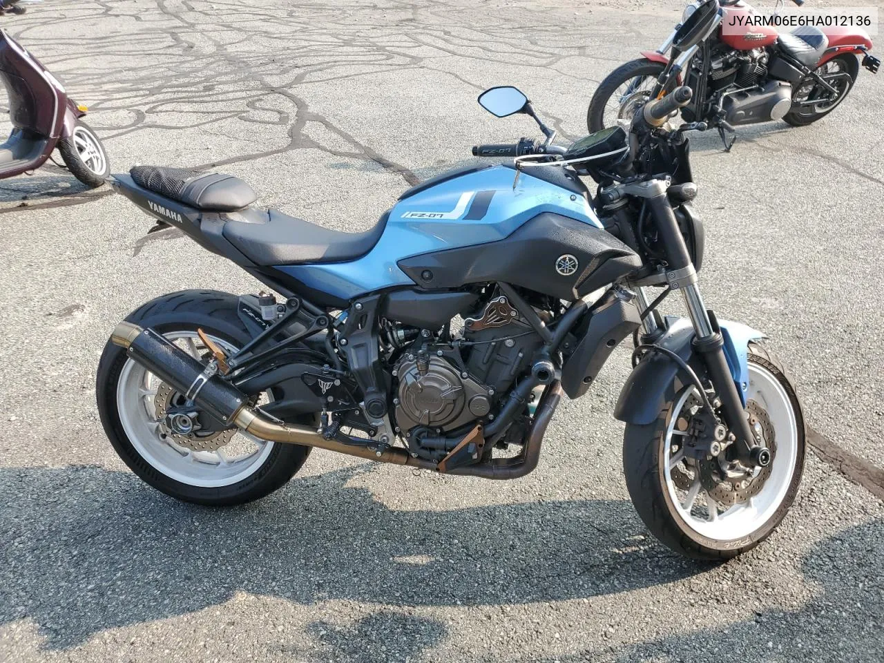 JYARM06E6HA012136 2017 Yamaha Fz07