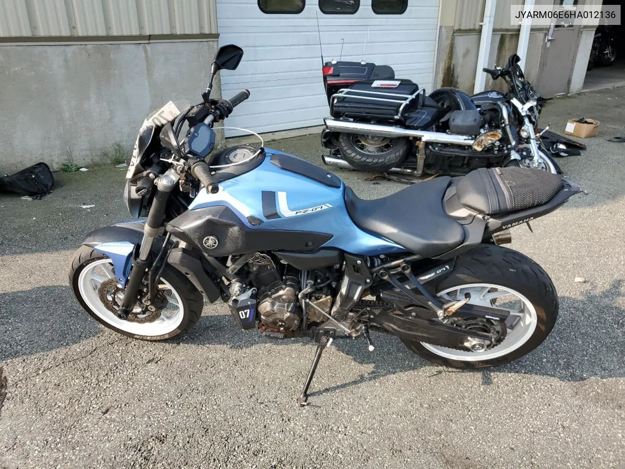 JYARM06E6HA012136 2017 Yamaha Fz07