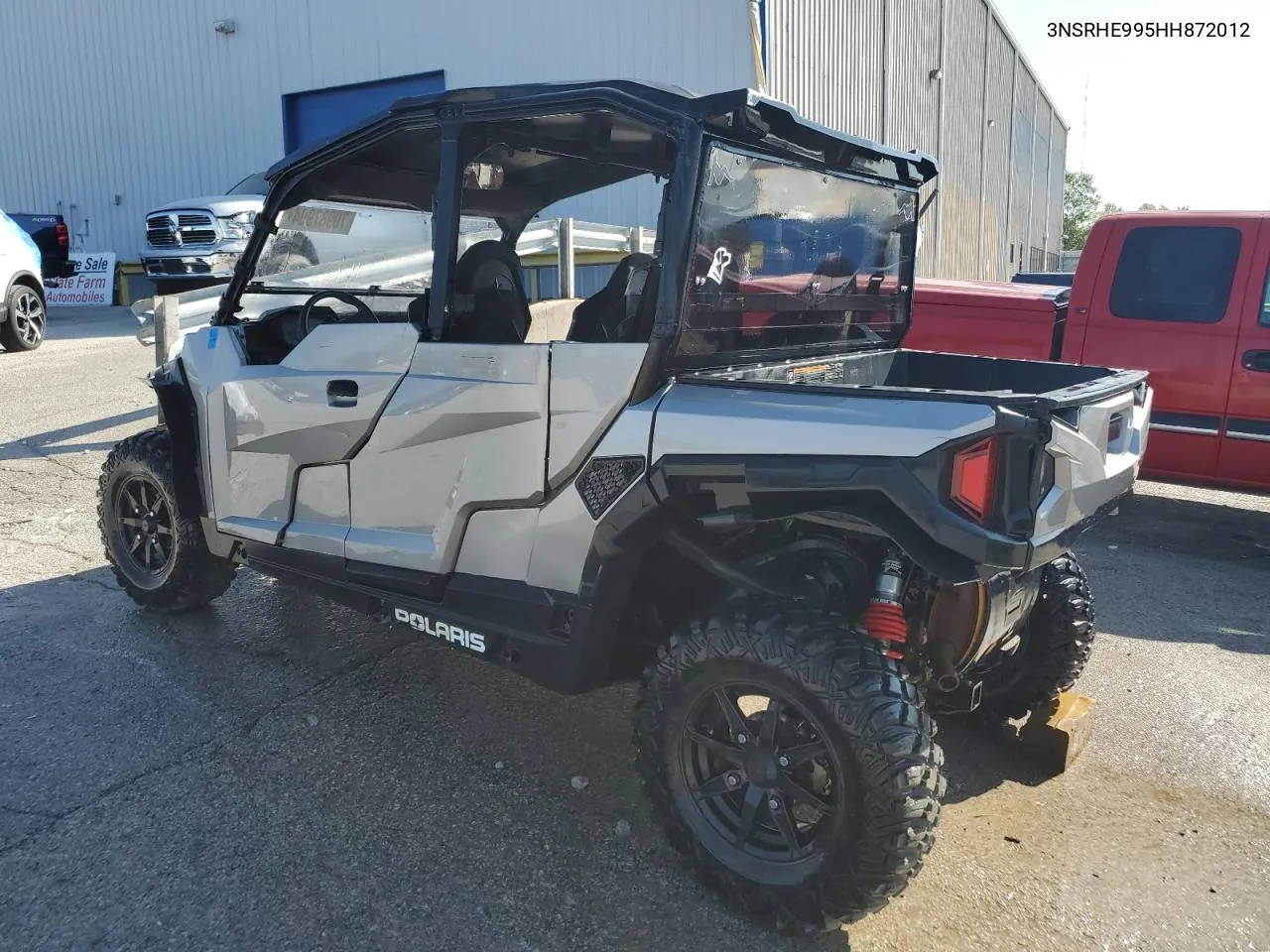 2017 Polaris General 4 1000 Eps VIN: 3NSRHE995HH872012 Lot: 70987904