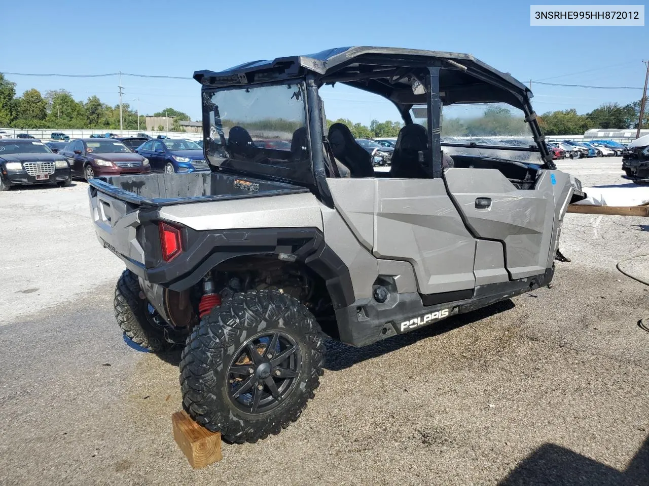 2017 Polaris General 4 1000 Eps VIN: 3NSRHE995HH872012 Lot: 70987904