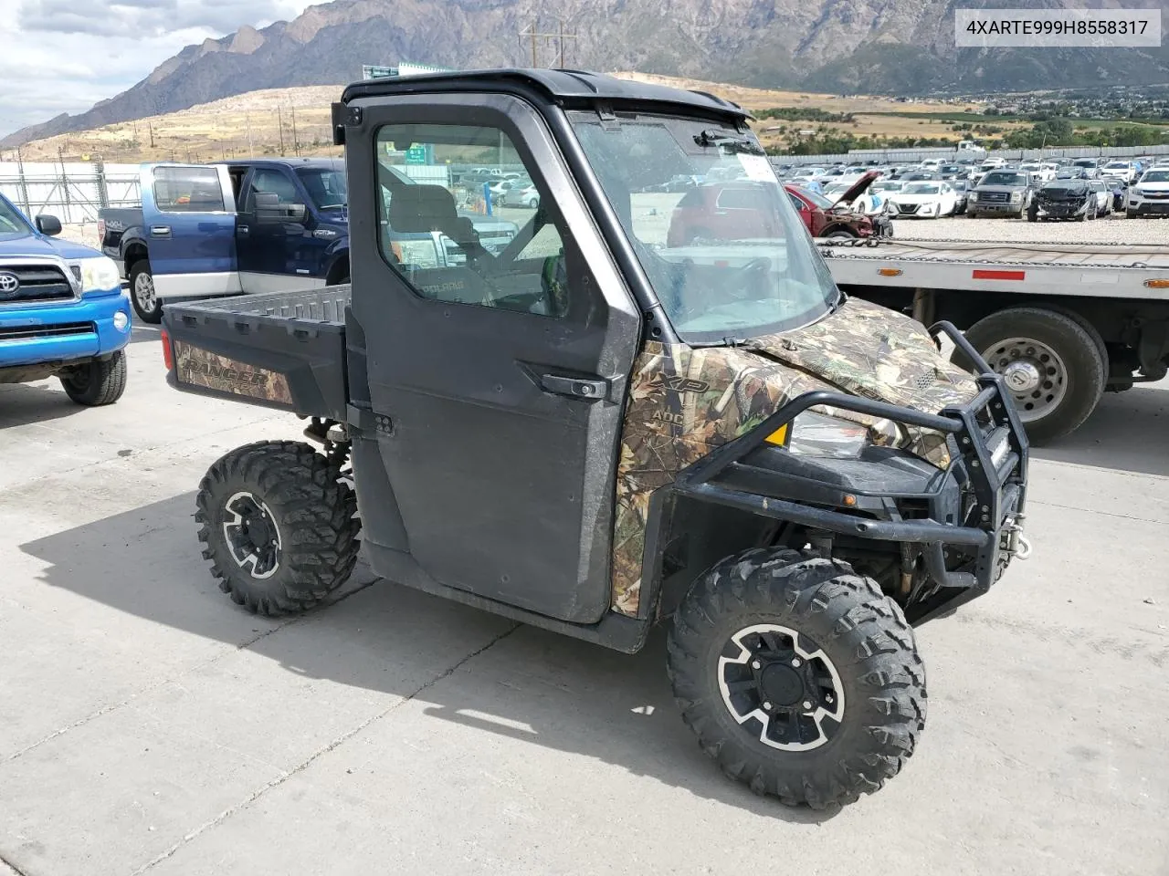 2017 Polaris Ranger Xp 1000 Eps VIN: 4XARTE999H8558317 Lot: 71025734