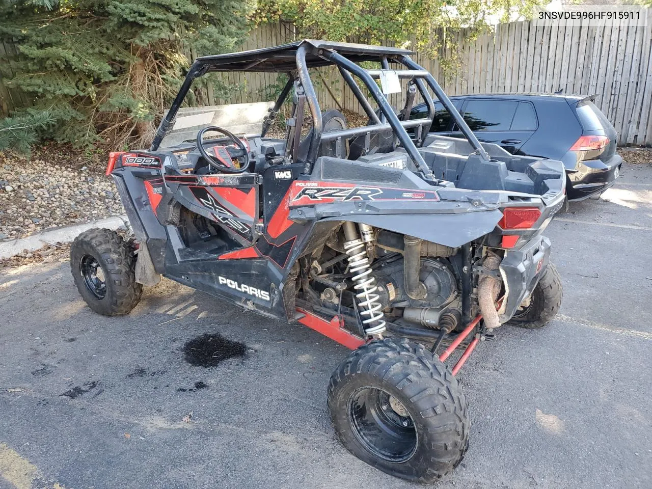 2017 Polaris Rzr Xp 1000 Eps VIN: 3NSVDE996HF915911 Lot: 71040594