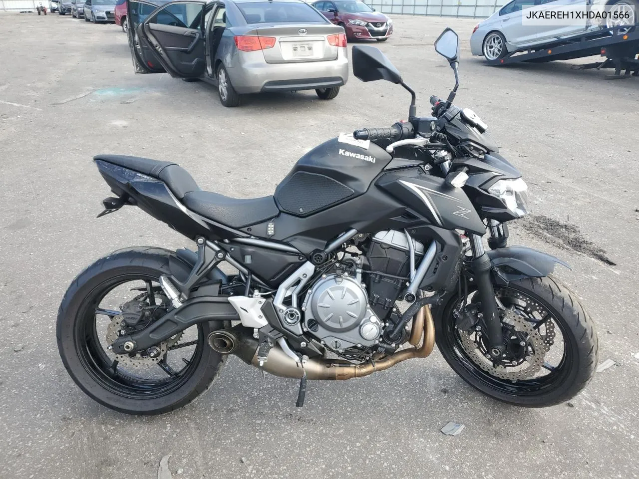 2017 Kawasaki Er650 H VIN: JKAEREH1XHDA01566 Lot: 71378824