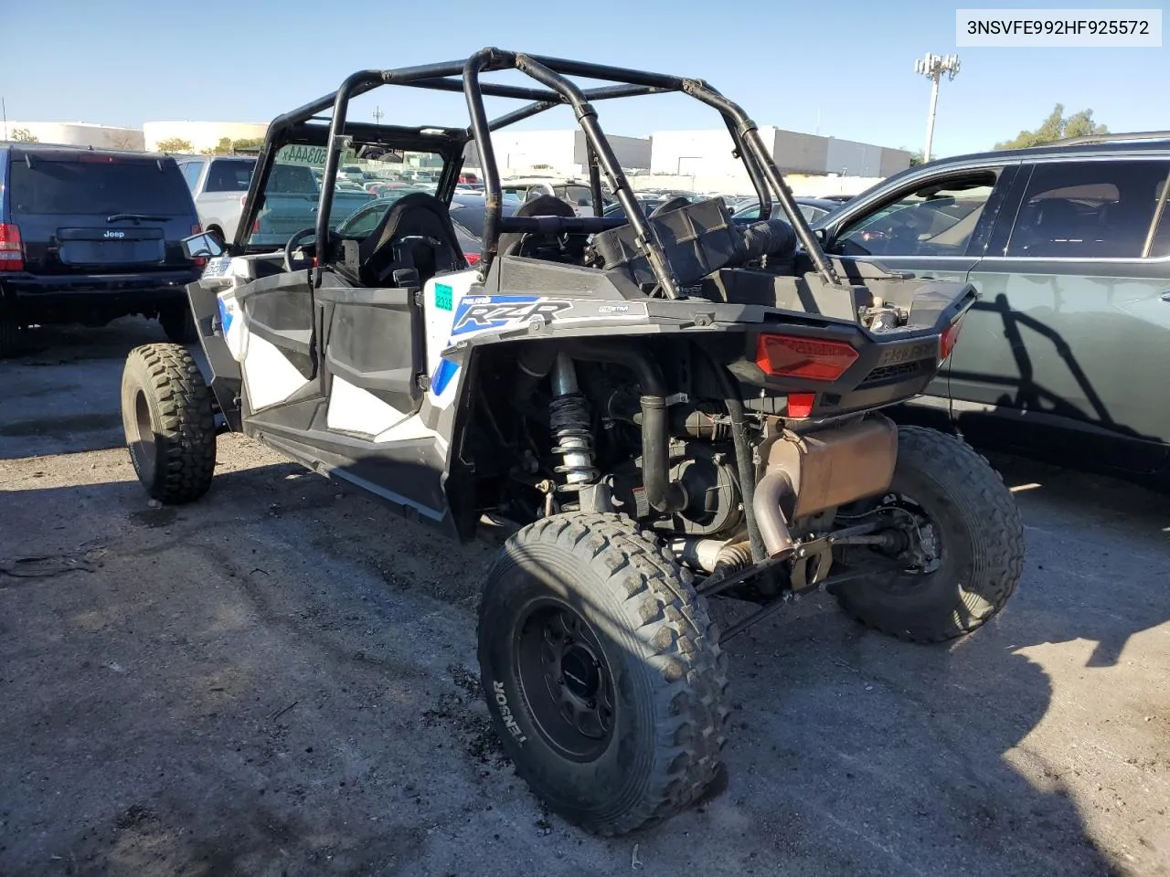 2017 Polaris Rzr Xp 4 1000 Eps VIN: 3NSVFE992HF925572 Lot: 71503444