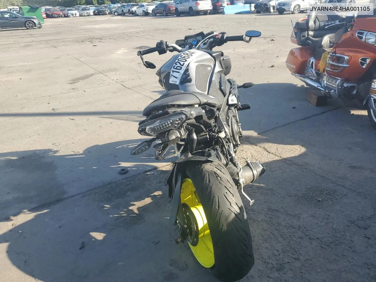 JYARN48E4HA001105 2017 Yamaha Fz10