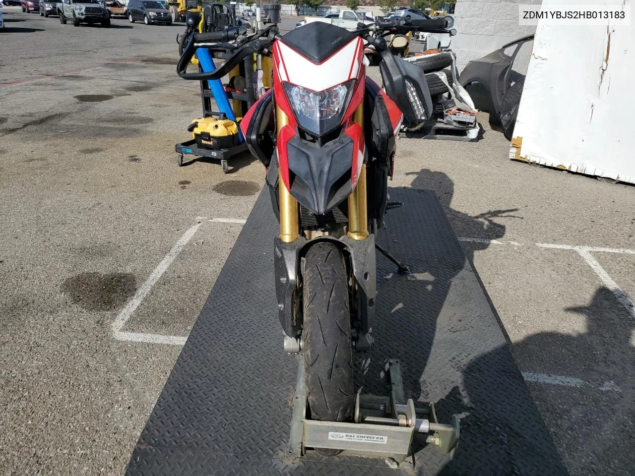 ZDM1YBJS2HB013183 2017 Ducati Hypermotard 939