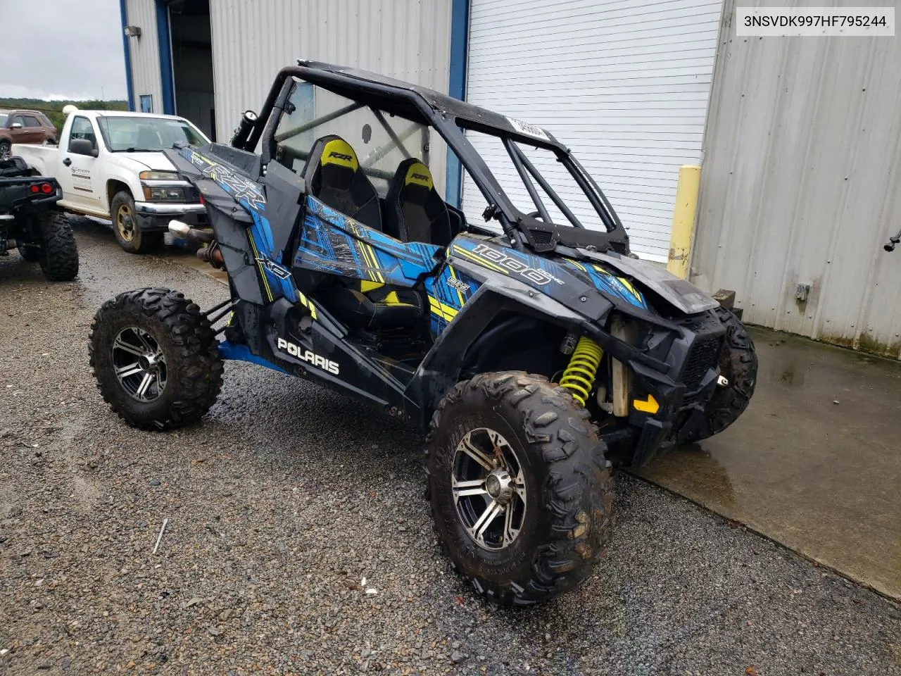 2017 Polaris Rzr Xp 1000 Eps VIN: 3NSVDK997HF795244 Lot: 73456604