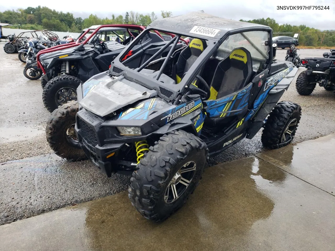 2017 Polaris Rzr Xp 1000 Eps VIN: 3NSVDK997HF795244 Lot: 73456604