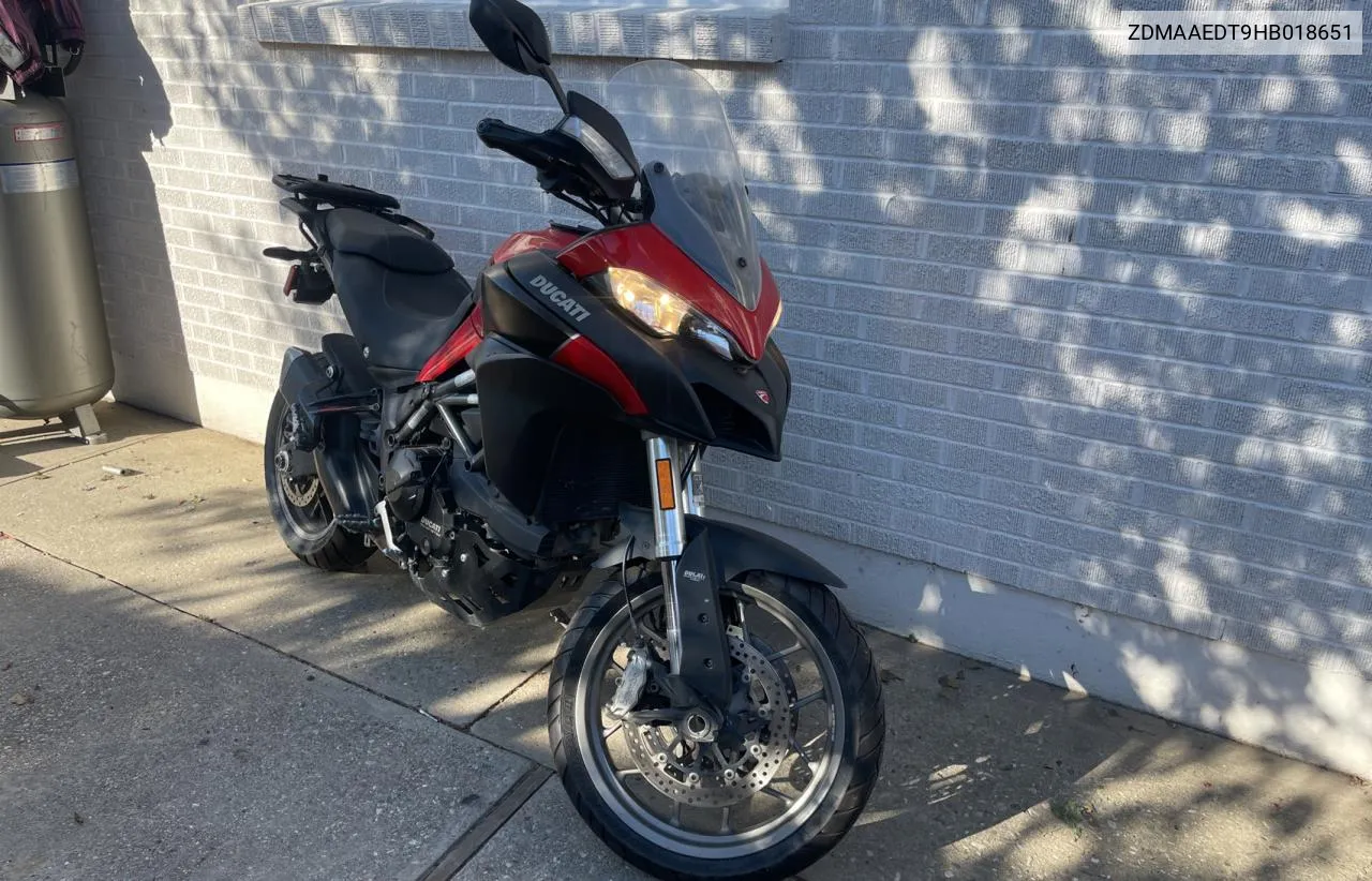 ZDMAAEDT9HB018651 2017 Ducati Multistrada 950