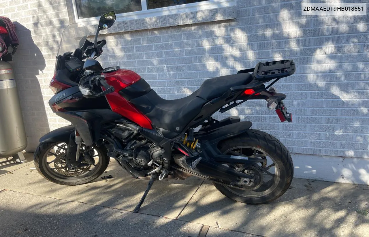 ZDMAAEDT9HB018651 2017 Ducati Multistrada 950