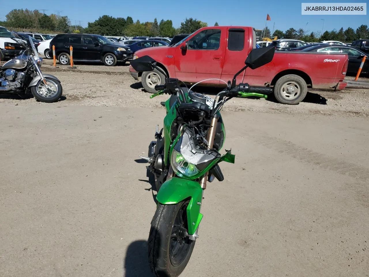 2017 Kawasaki Br125 J VIN: JKABRRJ13HDA02465 Lot: 73512994