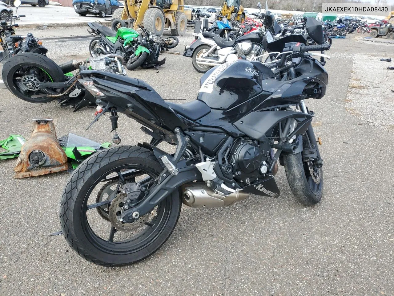 JKAEXEK10HDA08430 2017 Kawasaki Ex650 F