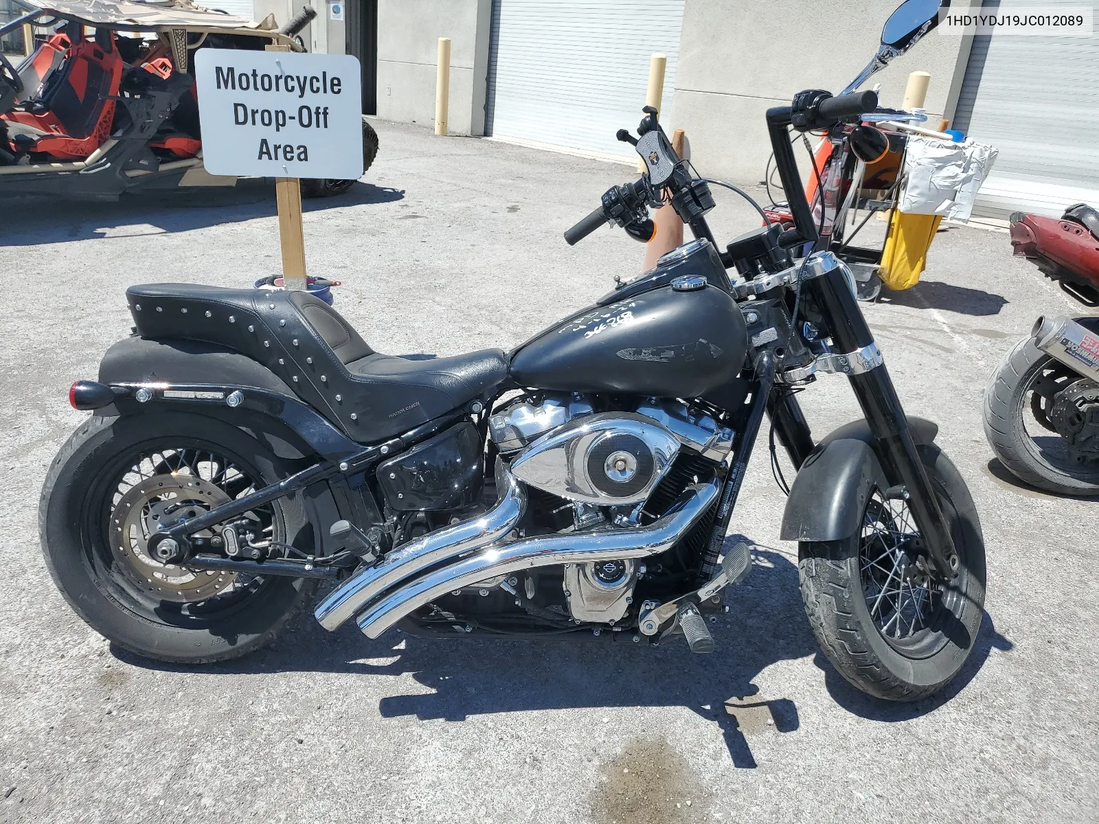 2018 Harley-Davidson Flsl Softail Slim VIN: 1HD1YDJ19JC012089 Lot: 51773124