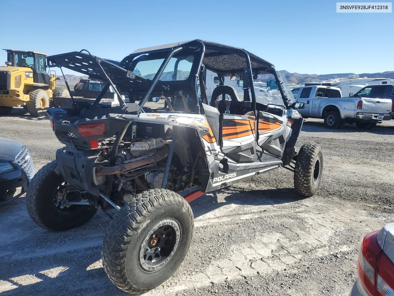 3NSVFE928JF412318 2018 Polaris Rzr Xp 4 Turbo Eps