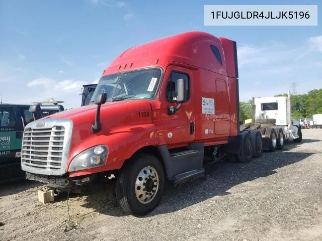 1FUJGLDR4JLJK5196 2018 Freightliner Cascadia 125