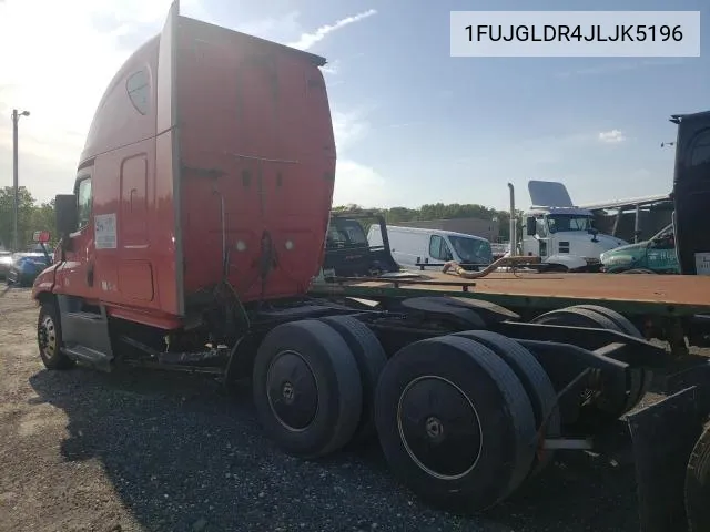 1FUJGLDR4JLJK5196 2018 Freightliner Cascadia 125