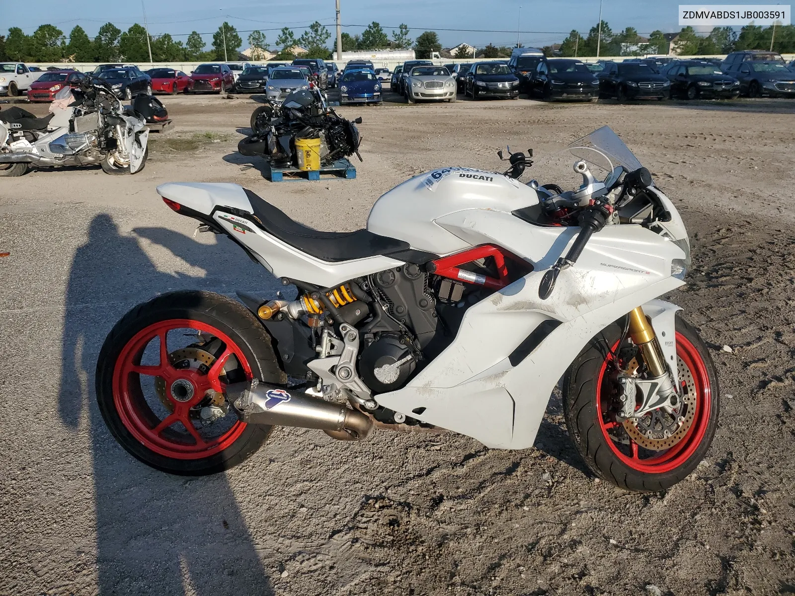 ZDMVABDS1JB003591 2018 Ducati Supersport