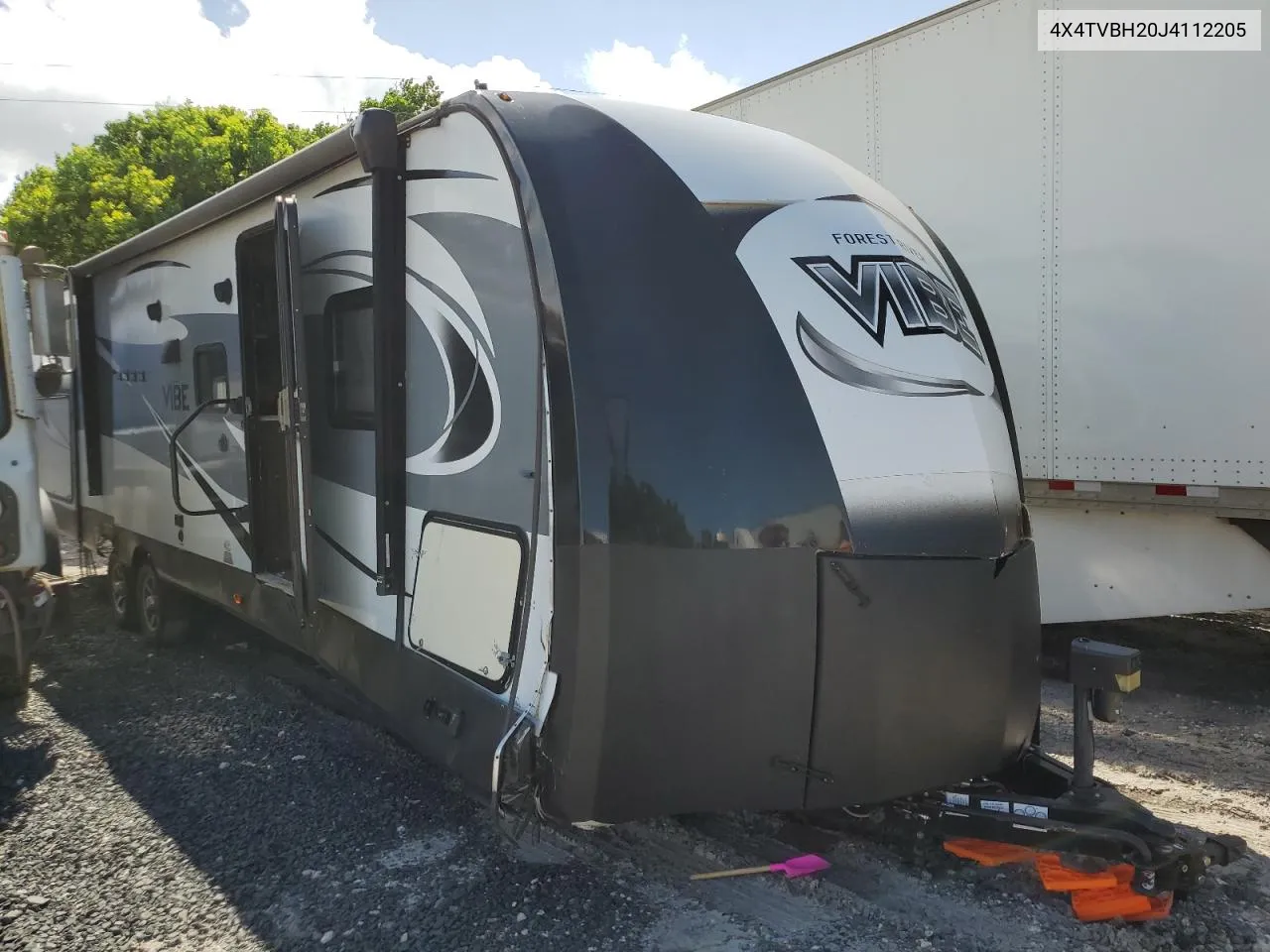 4X4TVBH20J4112205 2018 Vibe Rv Trailer