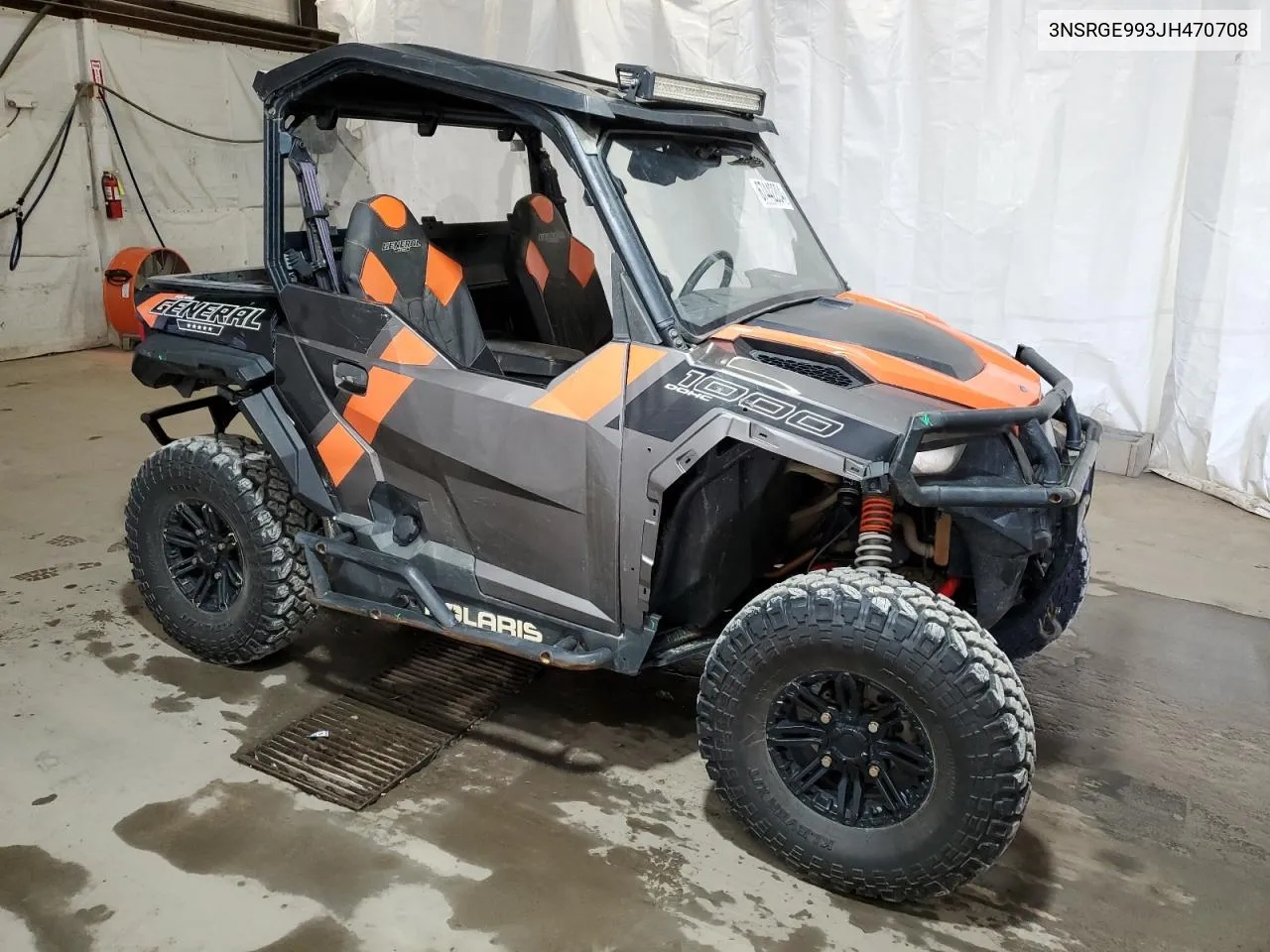 2018 Polaris General 1000 Eps VIN: 3NSRGE993JH470708 Lot: 67442204