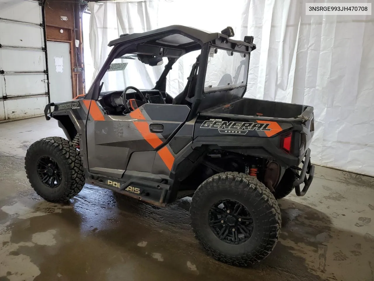 2018 Polaris General 1000 Eps VIN: 3NSRGE993JH470708 Lot: 67442204