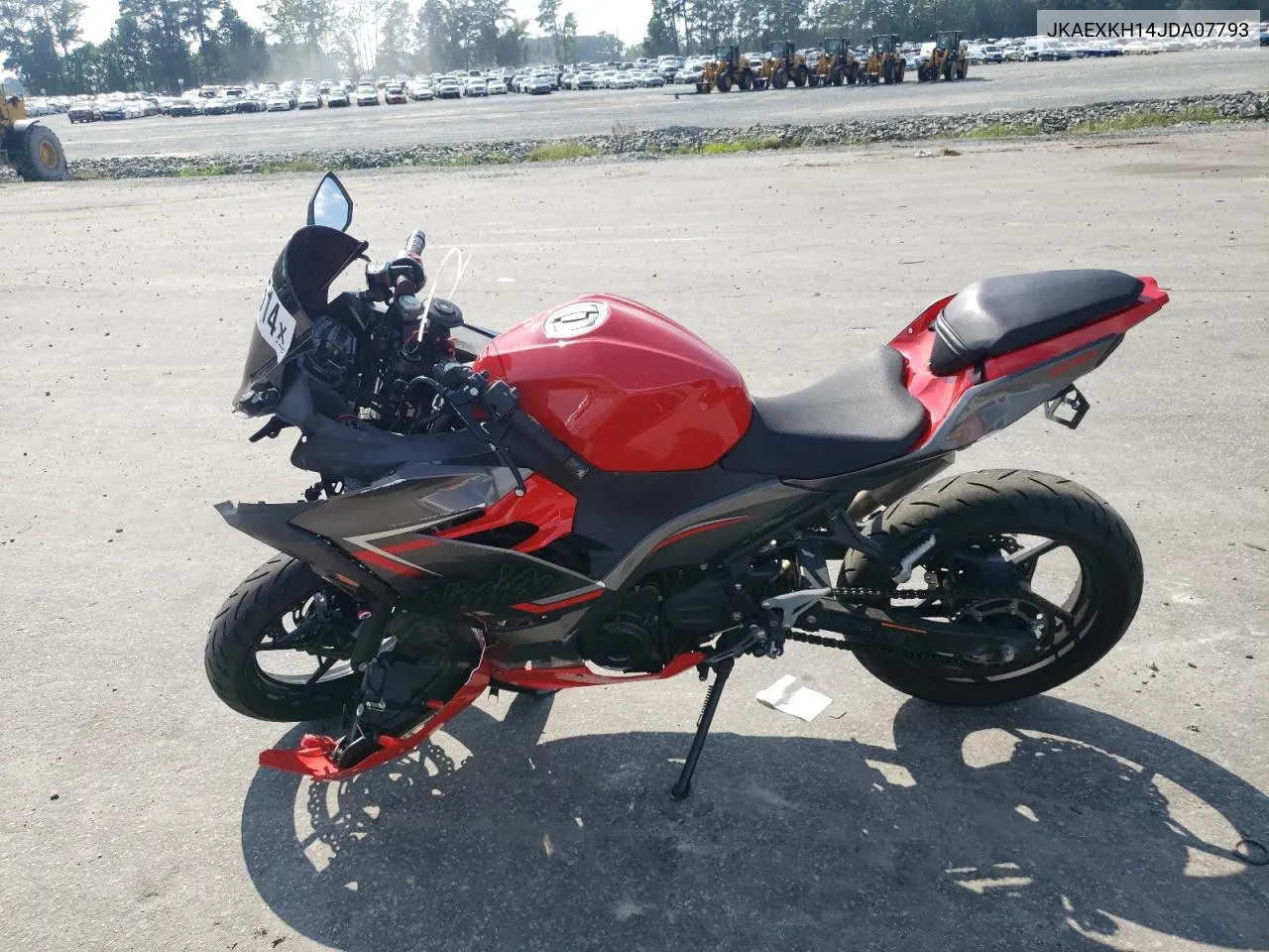 JKAEXKH14JDA07793 2018 Kawasaki Ex400