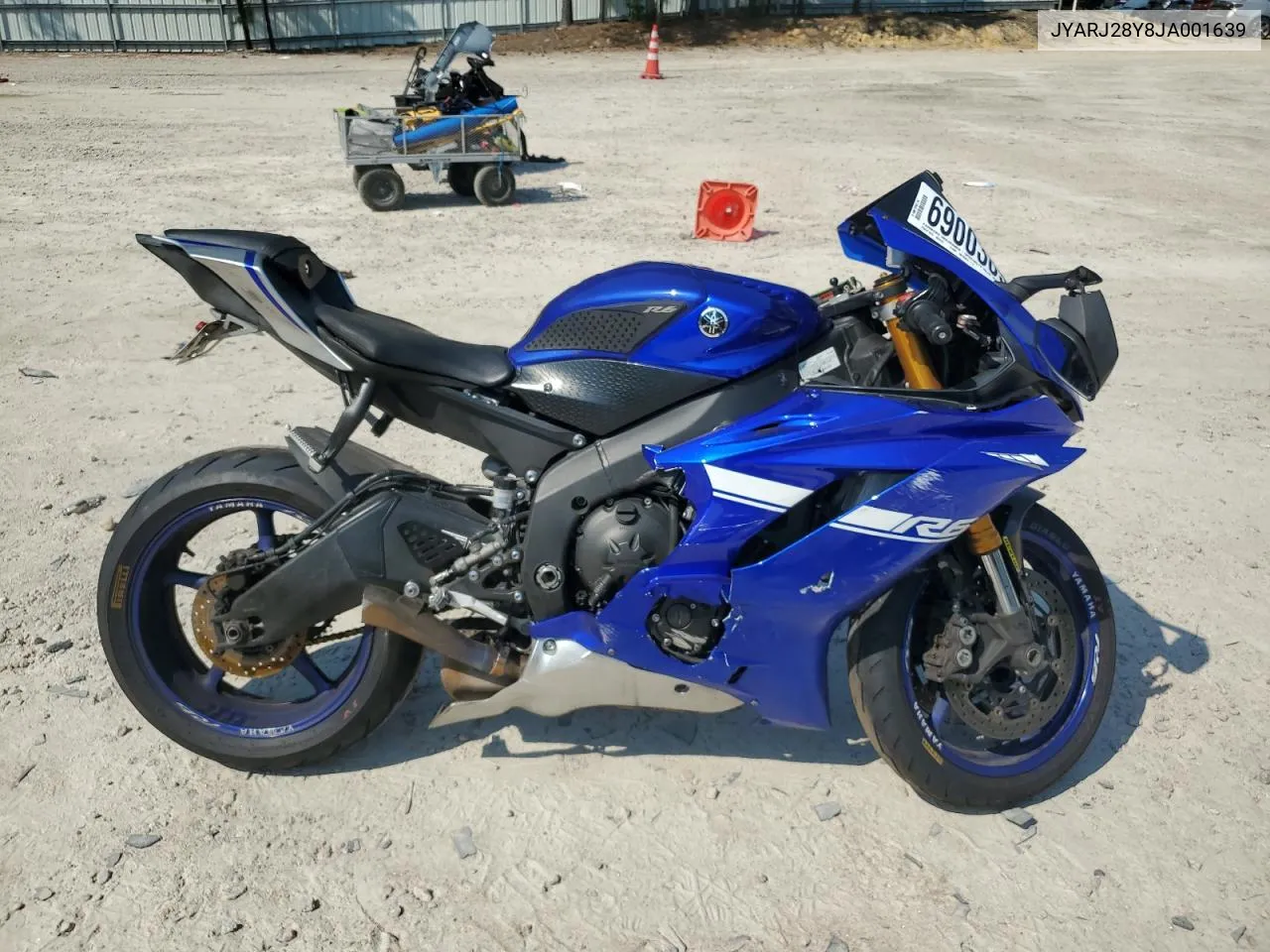 JYARJ28Y8JA001639 2018 Yamaha Yzfr6 C