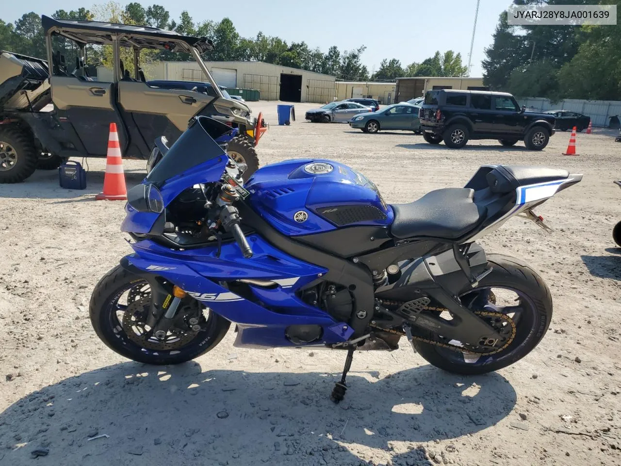 JYARJ28Y8JA001639 2018 Yamaha Yzfr6 C