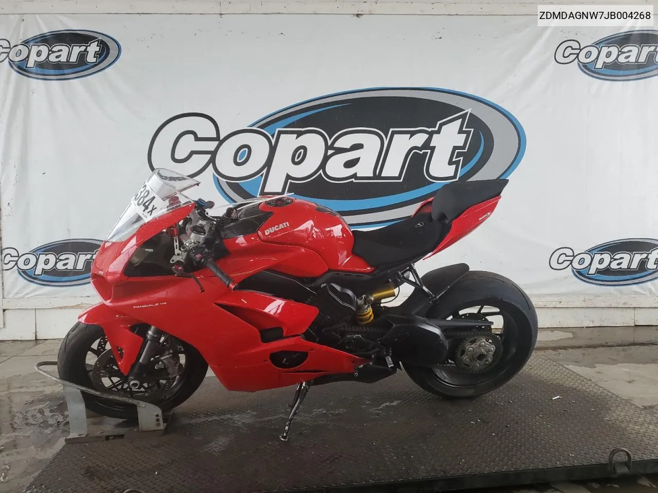 ZDMDAGNW7JB004268 2018 Ducati Panigale V4