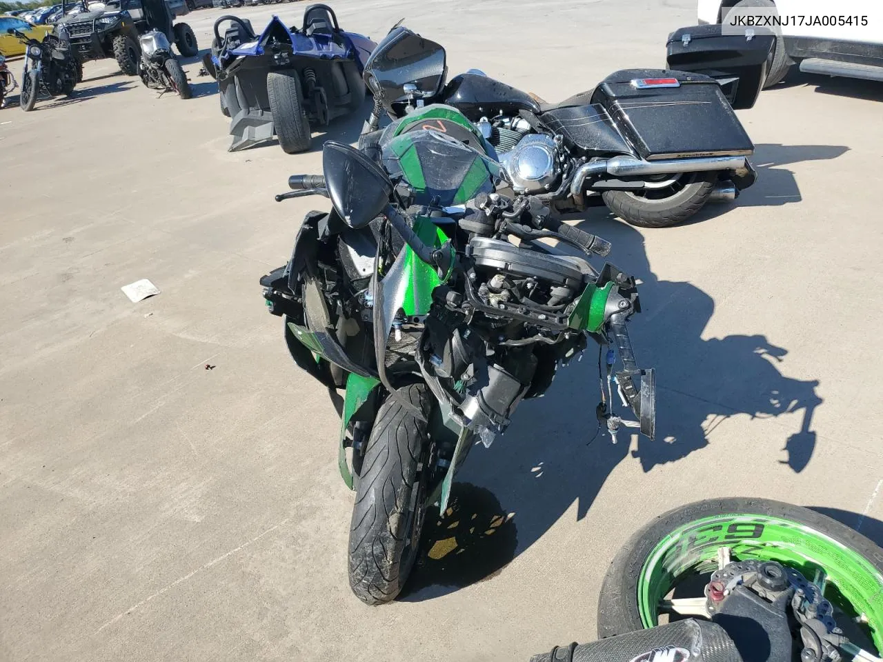 JKBZXNJ17JA005415 2018 Kawasaki Zx1400 J