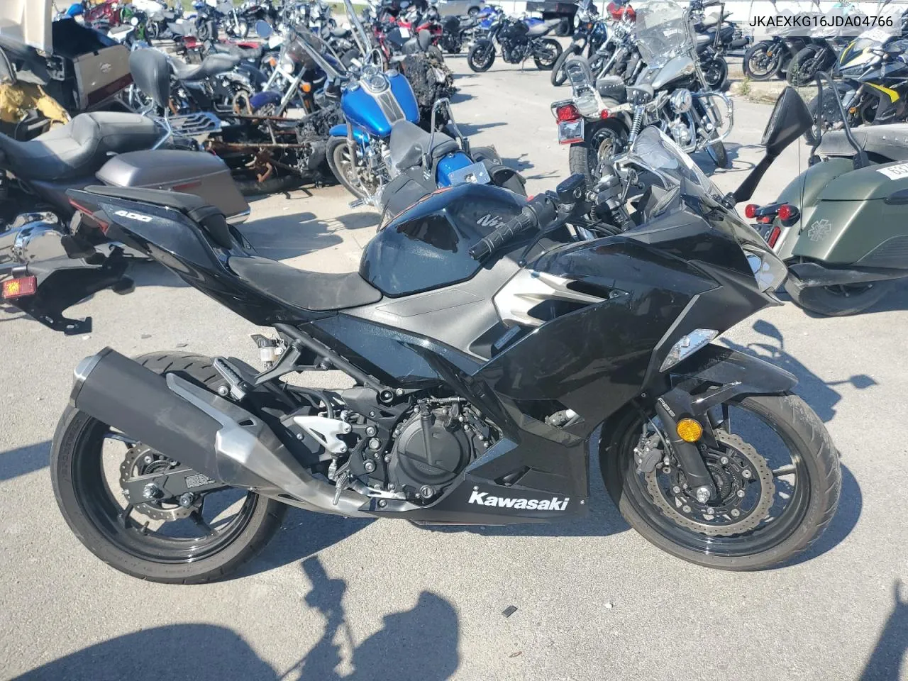 2018 Kawasaki Ex400 VIN: JKAEXKG16JDA04766 Lot: 70844714