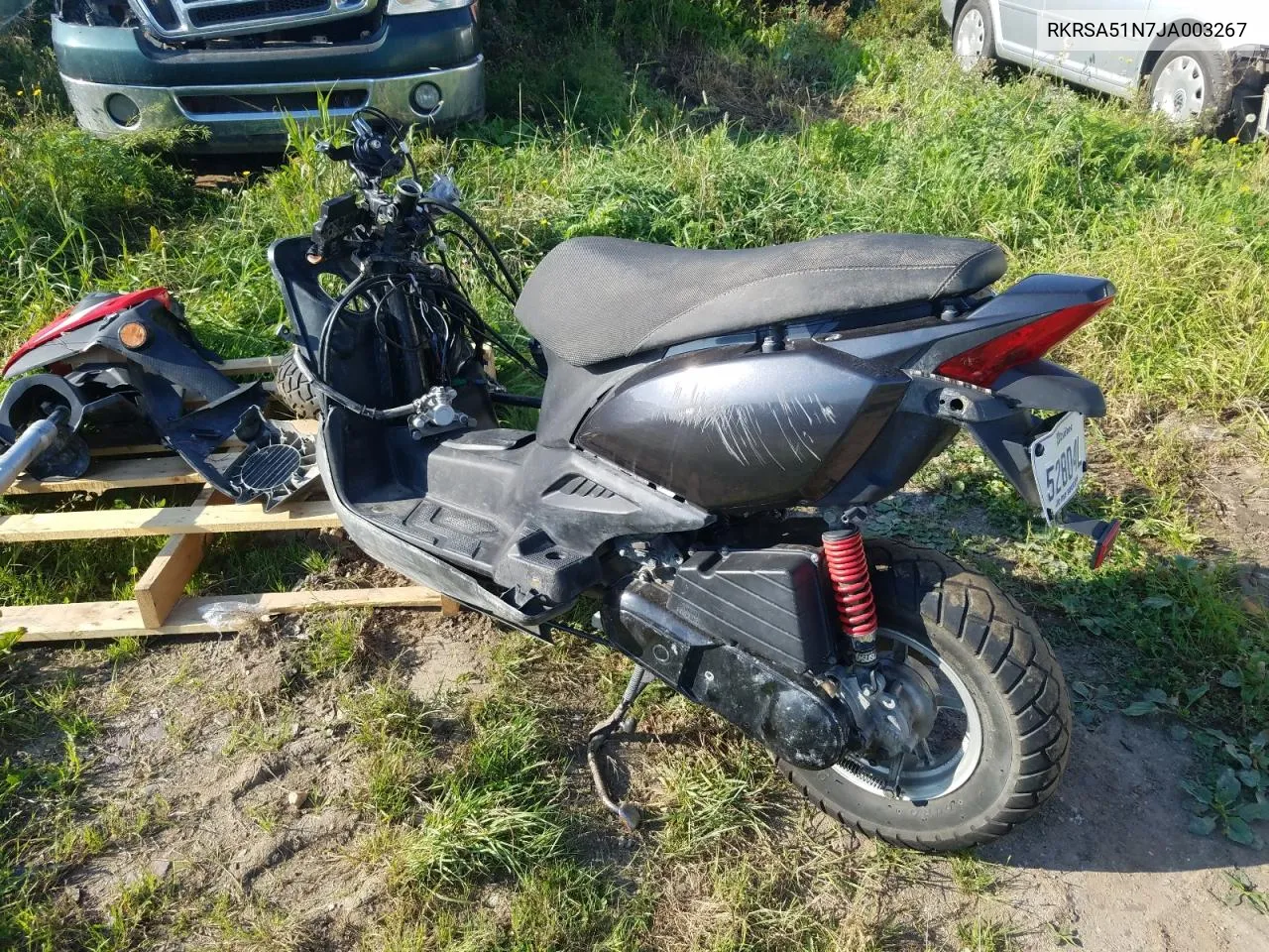 RKRSA51N7JA003267 2018 Yamaha Yw50 Fx