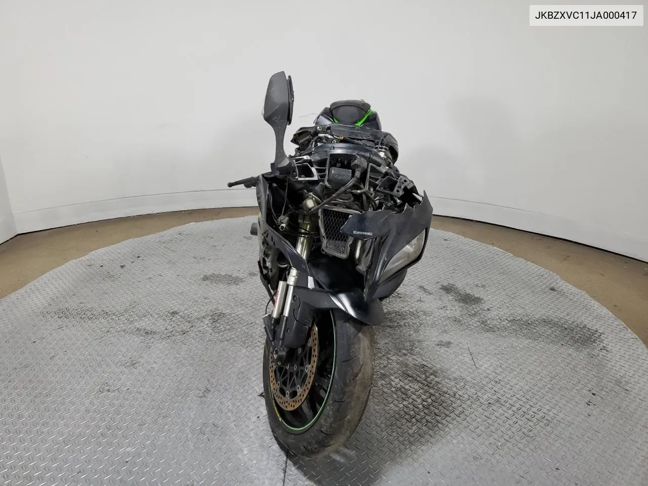 2018 Kawasaki Zx1000 R VIN: JKBZXVC11JA000417 Lot: 71222044