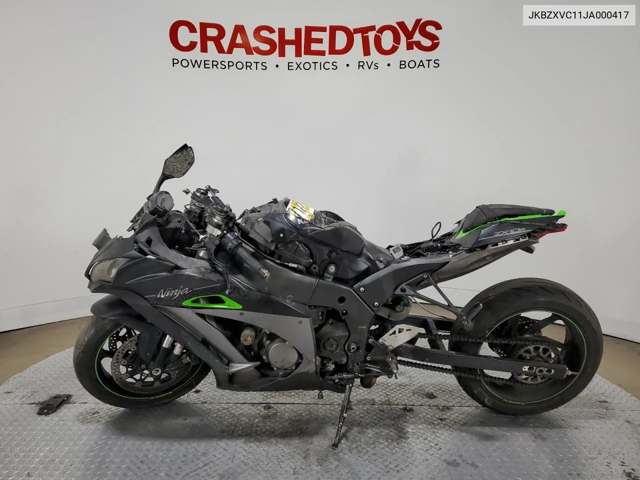 JKBZXVC11JA000417 2018 Kawasaki Zx1000 R