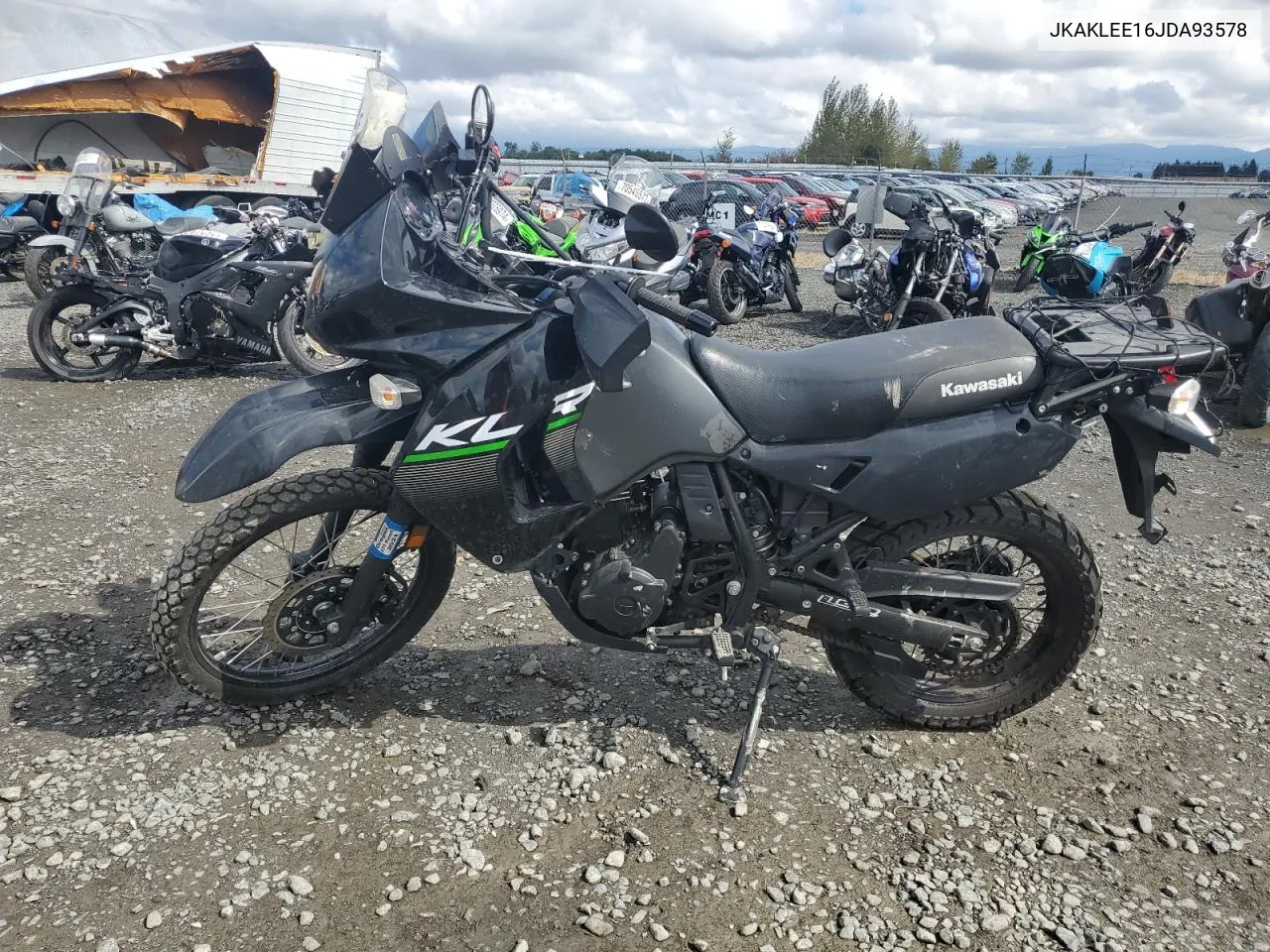 JKAKLEE16JDA93578 2018 Kawasaki Kl650 E