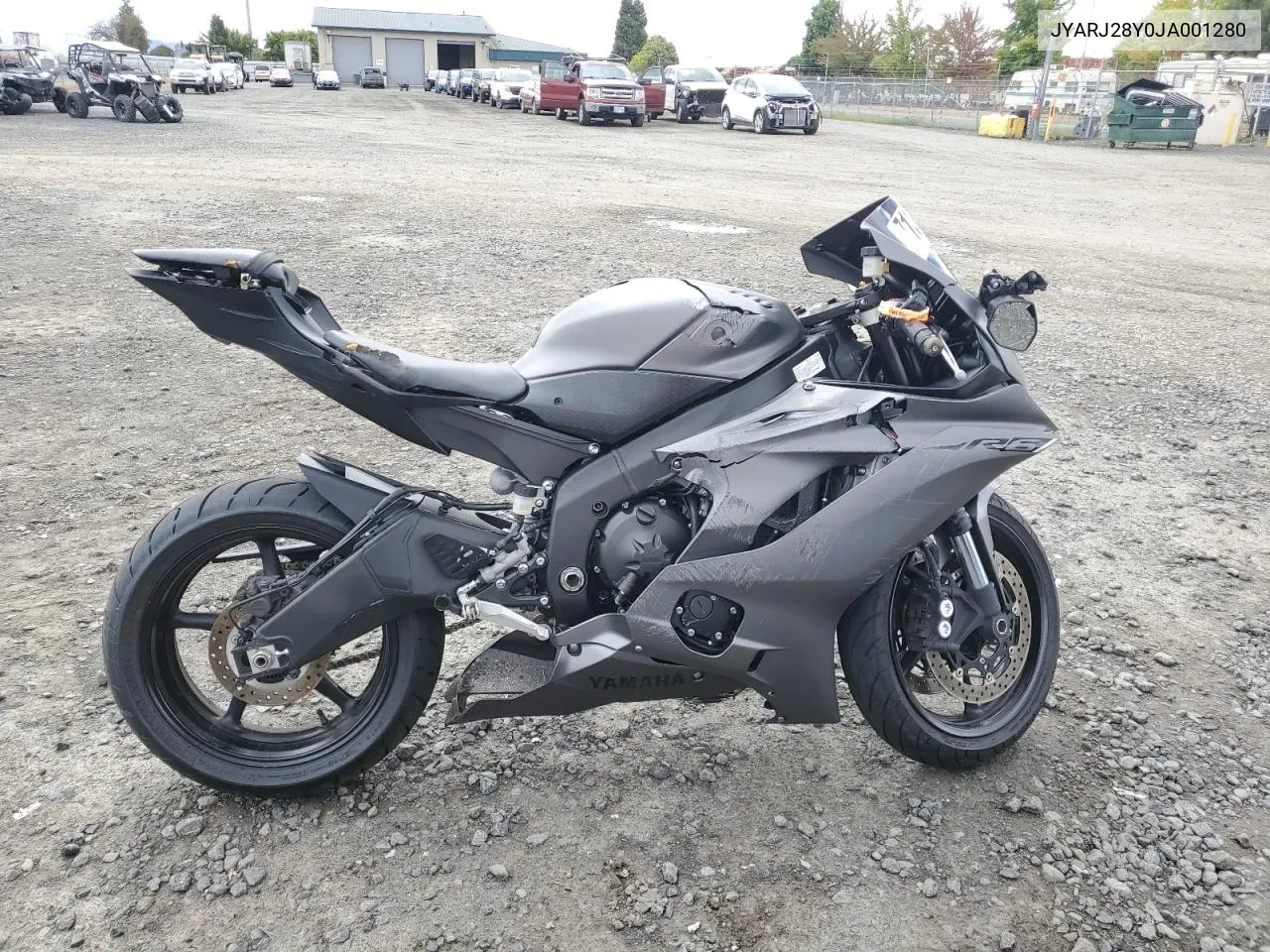 JYARJ28Y0JA001280 2018 Yamaha Yzfr6 C