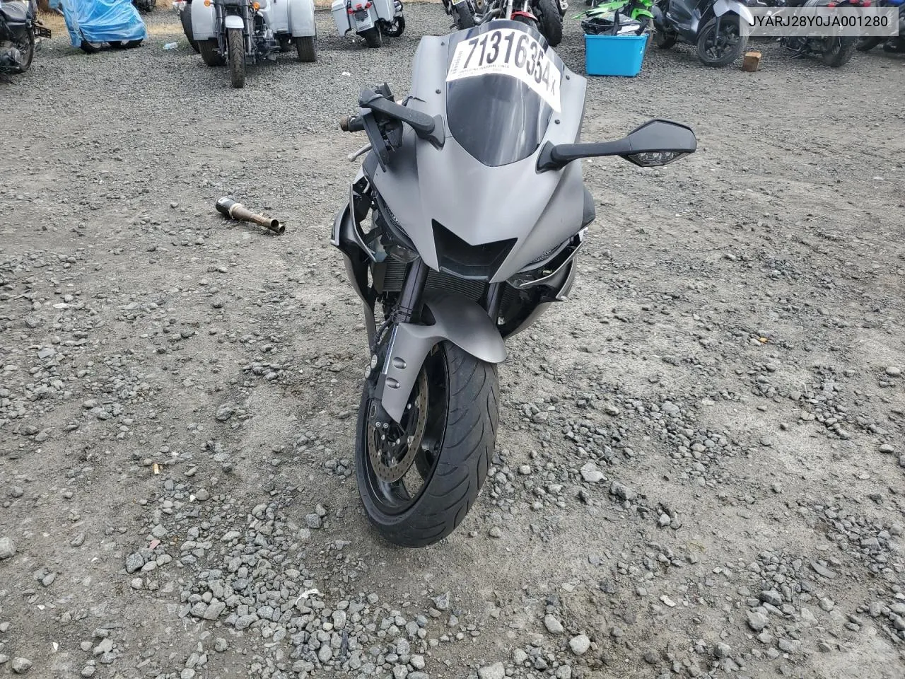 JYARJ28Y0JA001280 2018 Yamaha Yzfr6 C