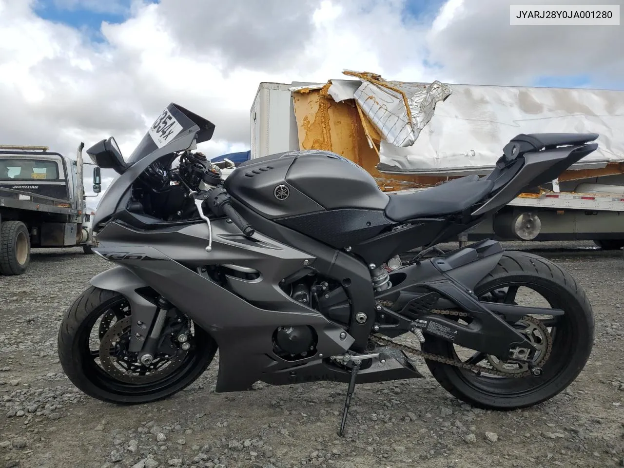 JYARJ28Y0JA001280 2018 Yamaha Yzfr6 C