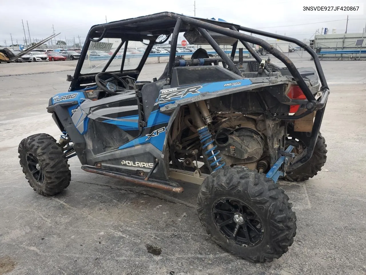 2018 Polaris Rzr Xp Turbo Eps VIN: 3NSVDE927JF420867 Lot: 71435864